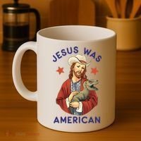 Jesus Was American Coffee Mug thumb 4