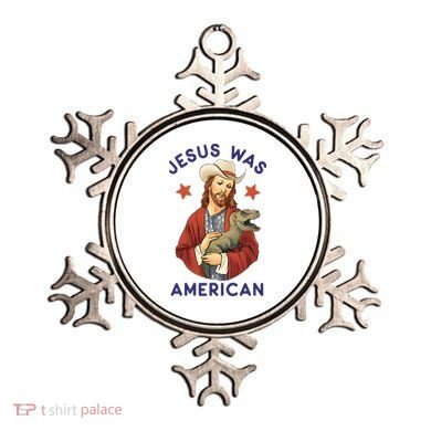 Jesus Was American Ornament