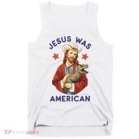 Jesus Was American Tank Top thumb 0