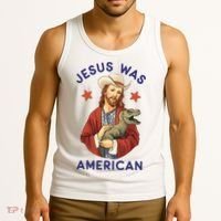 Jesus Was American Tank Top thumb 3
