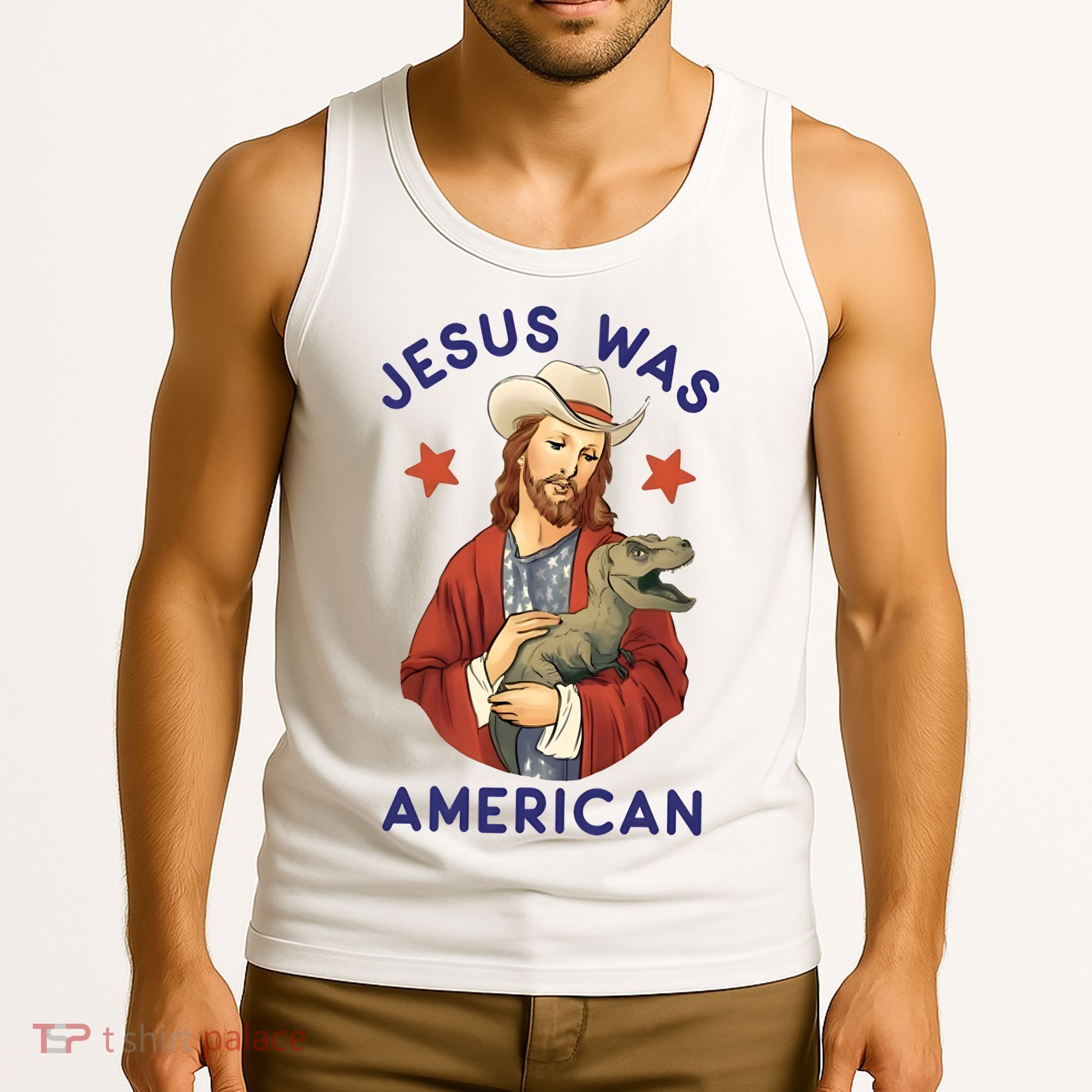 Jesus Was American Tank Top