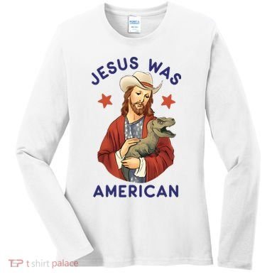 Jesus Was American Women's Long Sleeve Shirt