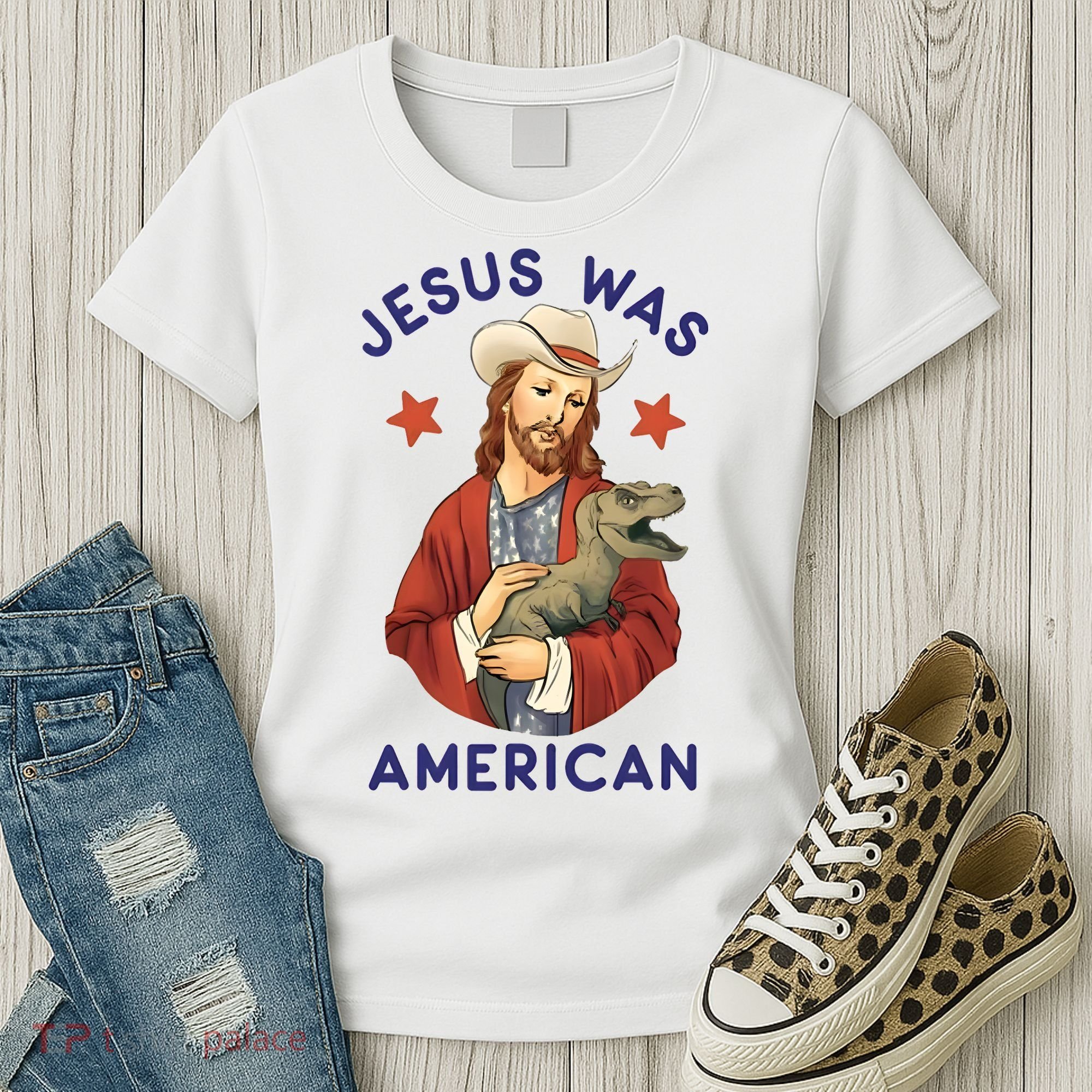 Jesus Was American Women's T-Shirt