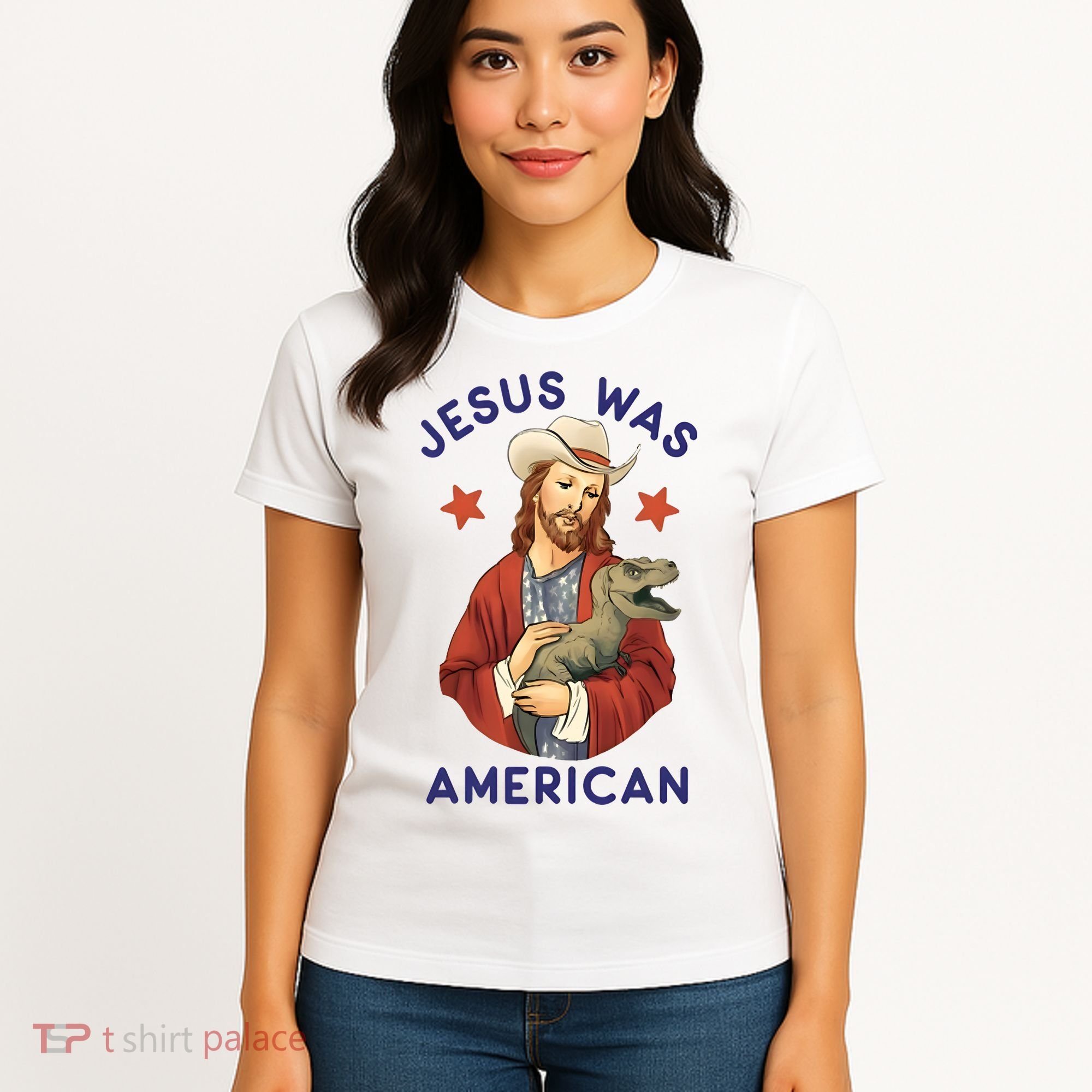 Jesus Was American Women's T-Shirt