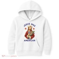 Jesus Was American Kids Hoodie thumb 0