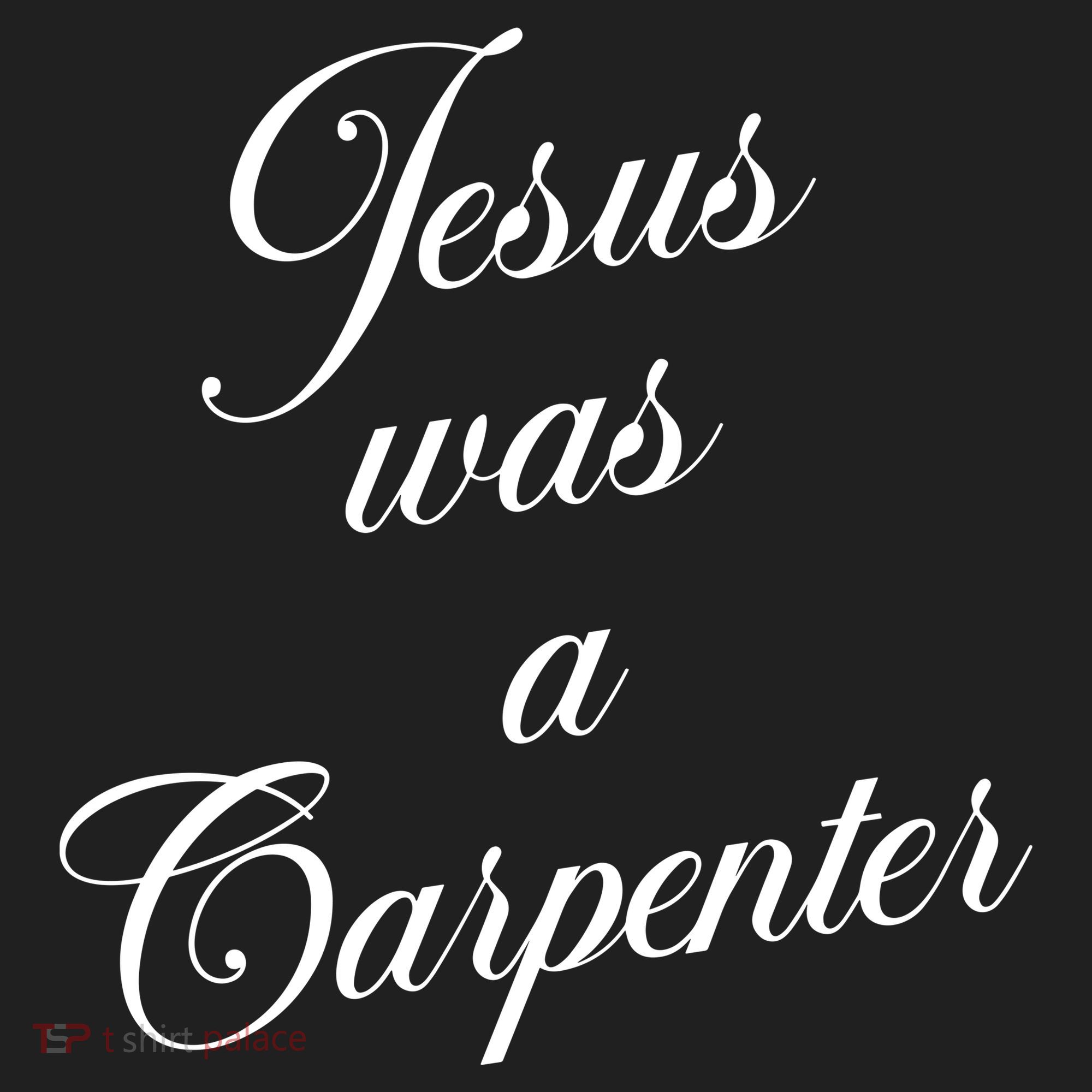 Jesus Was A Carpenter Golf Towel