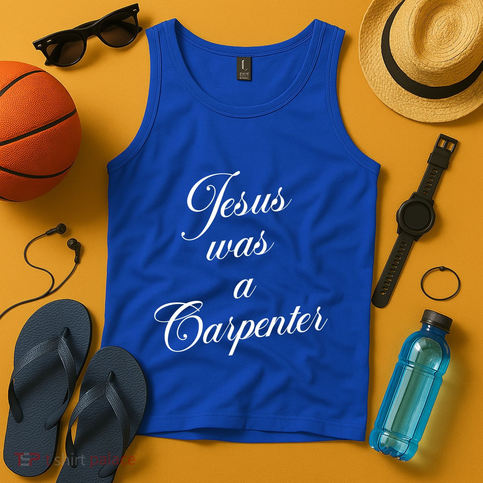 Jesus Was A Carpenter Tank Top