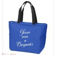 Jesus Was A Carpenter Tote Bag thumb 3