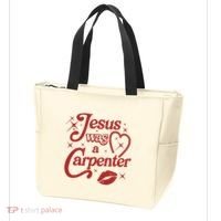 Jesus Was A Carpenter Christian Jesus Sayings Tote Bag thumb 3