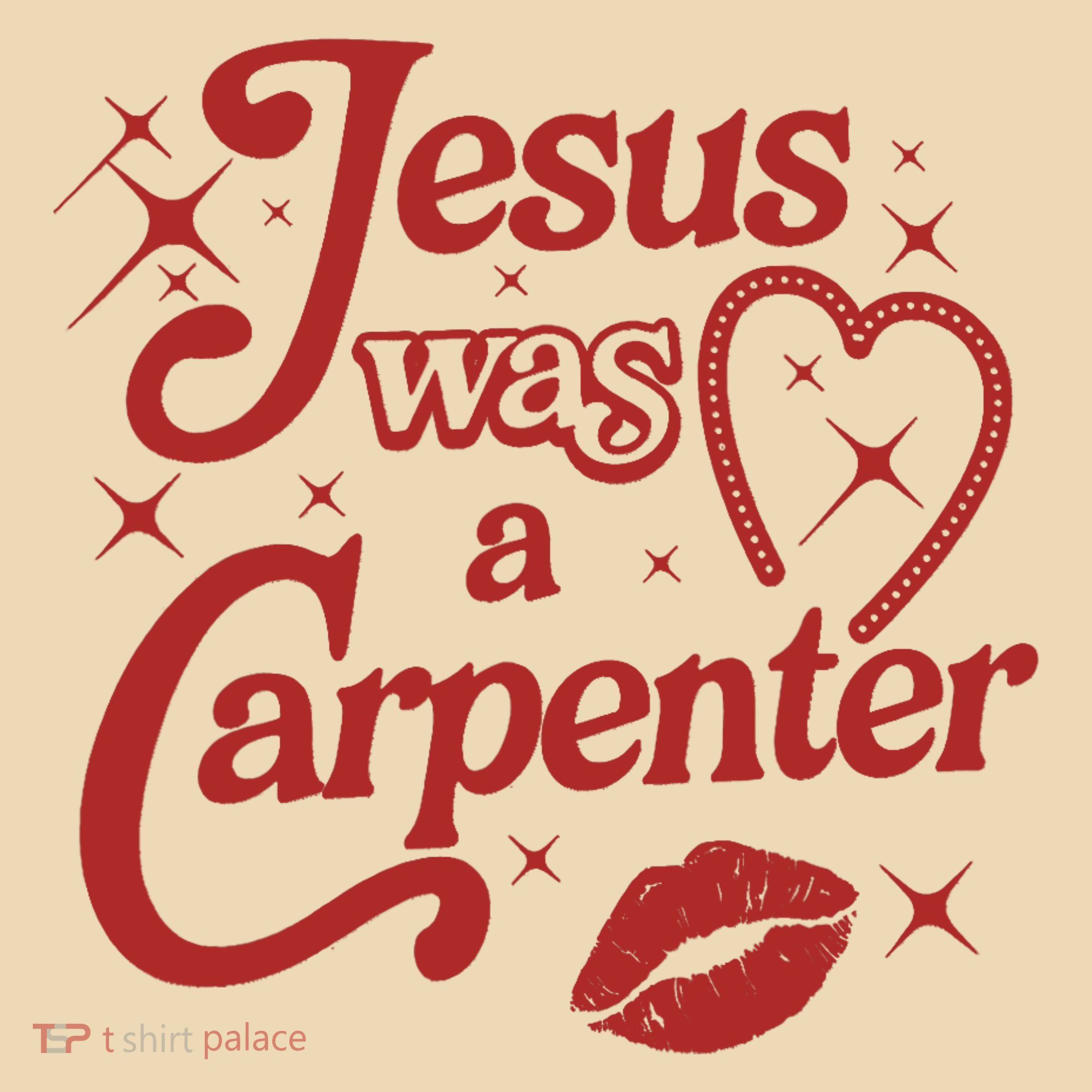 Jesus Was A Carpenter Christian Jesus Sayings Tote Bag