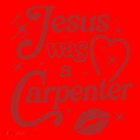Jesus Was A Carpenter Christian Jesus Sayings Santa Hat thumb 1
