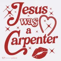 Jesus Was A Carpenter Christian Jesus Sayings Apron thumb 3