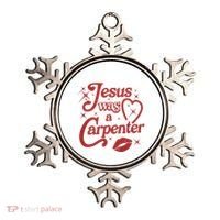 Jesus Was A Carpenter Christian Jesus Sayings Ornament thumb 0