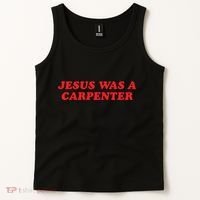 Jesus Was A Carpenter Tank Top thumb 2