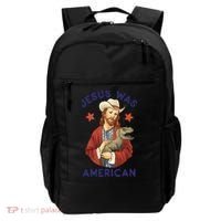 Jesus Was American Backpack thumb 0