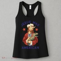 Jesus Was American Women's Tank Top thumb 3