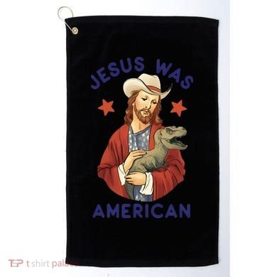 Jesus Was American Golf Towel