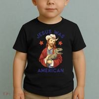 Jesus Was American Toddler T-Shirt thumb 2