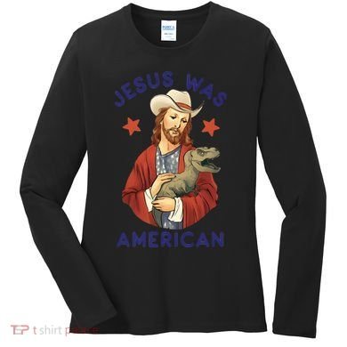 Jesus Was American Women's Long Sleeve Shirt