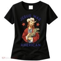 Jesus Was American Women's T-Shirt thumb 0