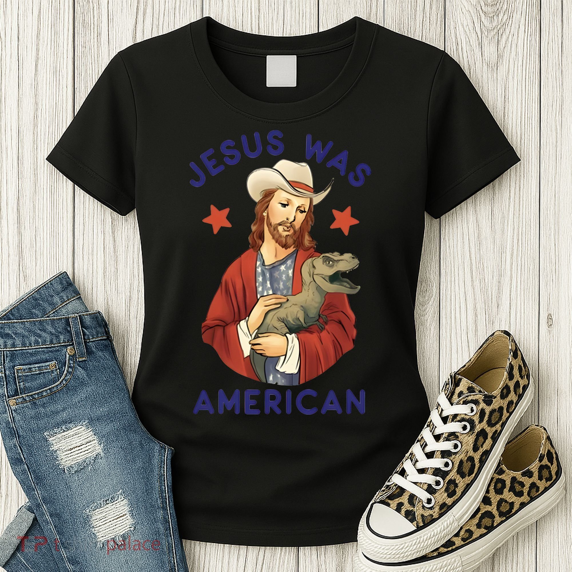 Jesus Was American Women's T-Shirt