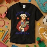 Jesus Was American Kids T-Shirt thumb 3