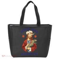 Jesus Was American Tote Bag thumb 0