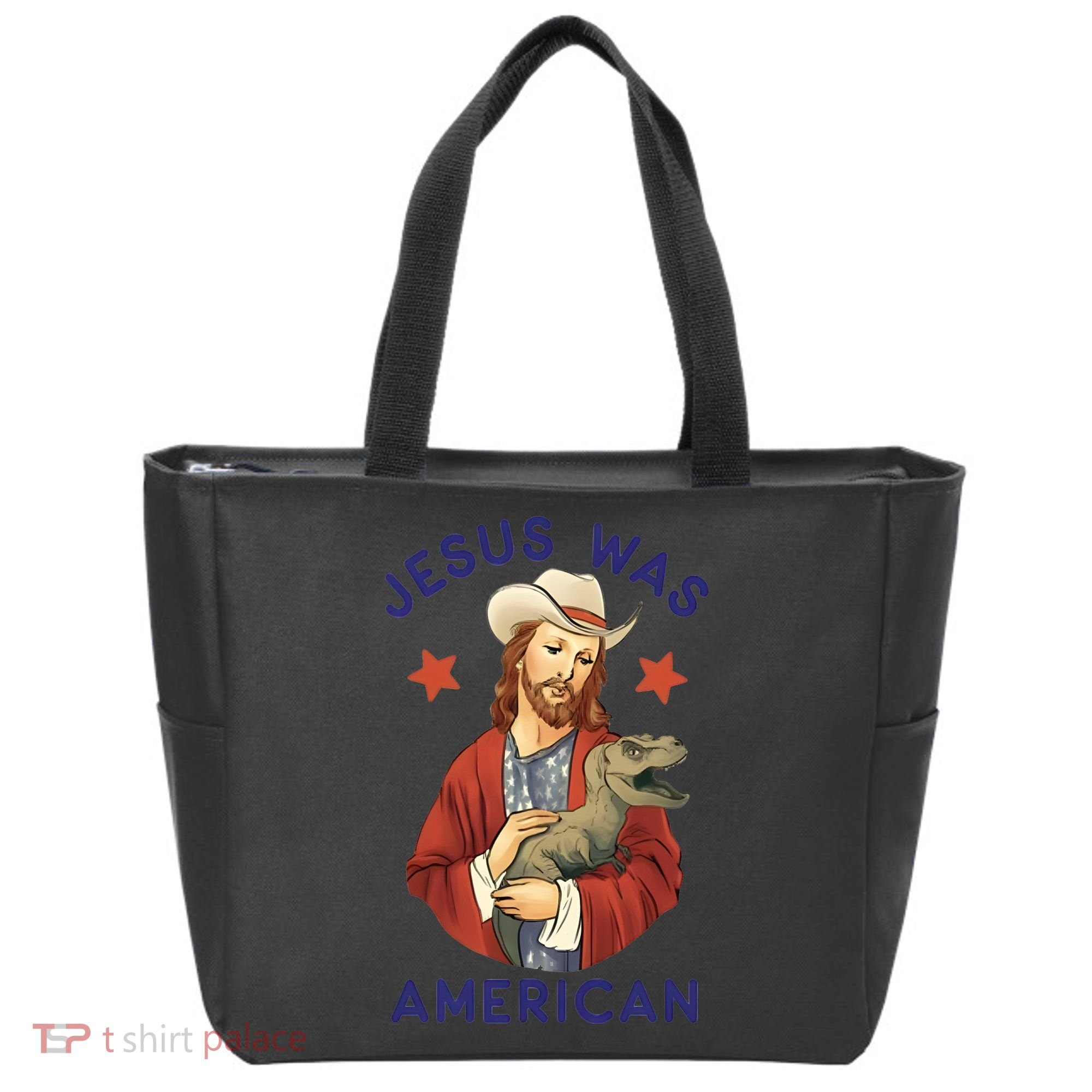 Jesus Was American Tote Bag