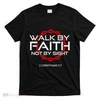 Jesus Walk By Faith Christian T-Shirt thumb 0