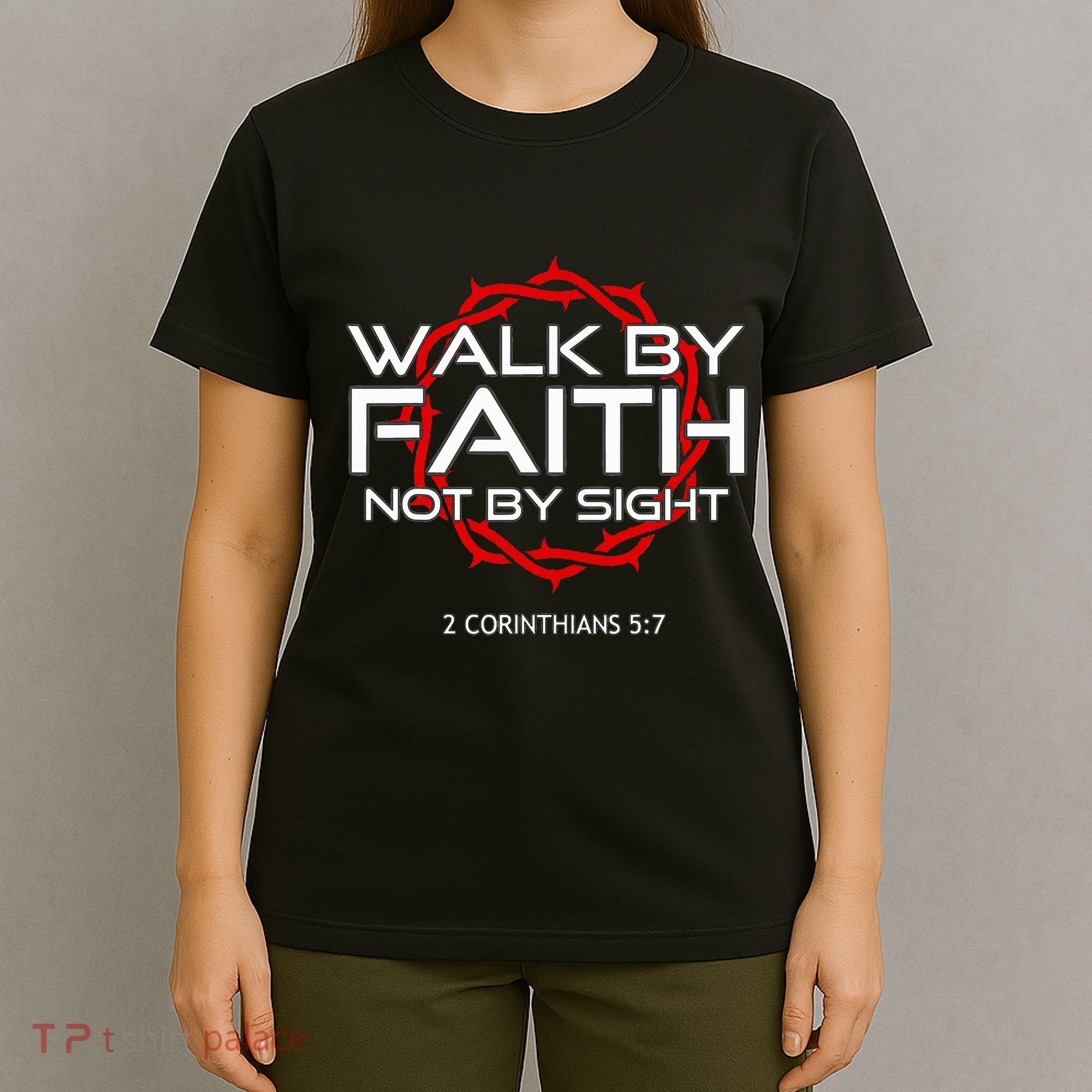 Jesus Walk By Faith Christian T-Shirt