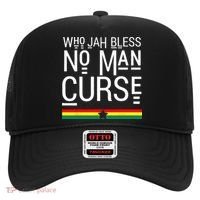 Jah Who Bless No Curse Man Rasta Flag Reggae Roots Jamaica Hat thumb 0