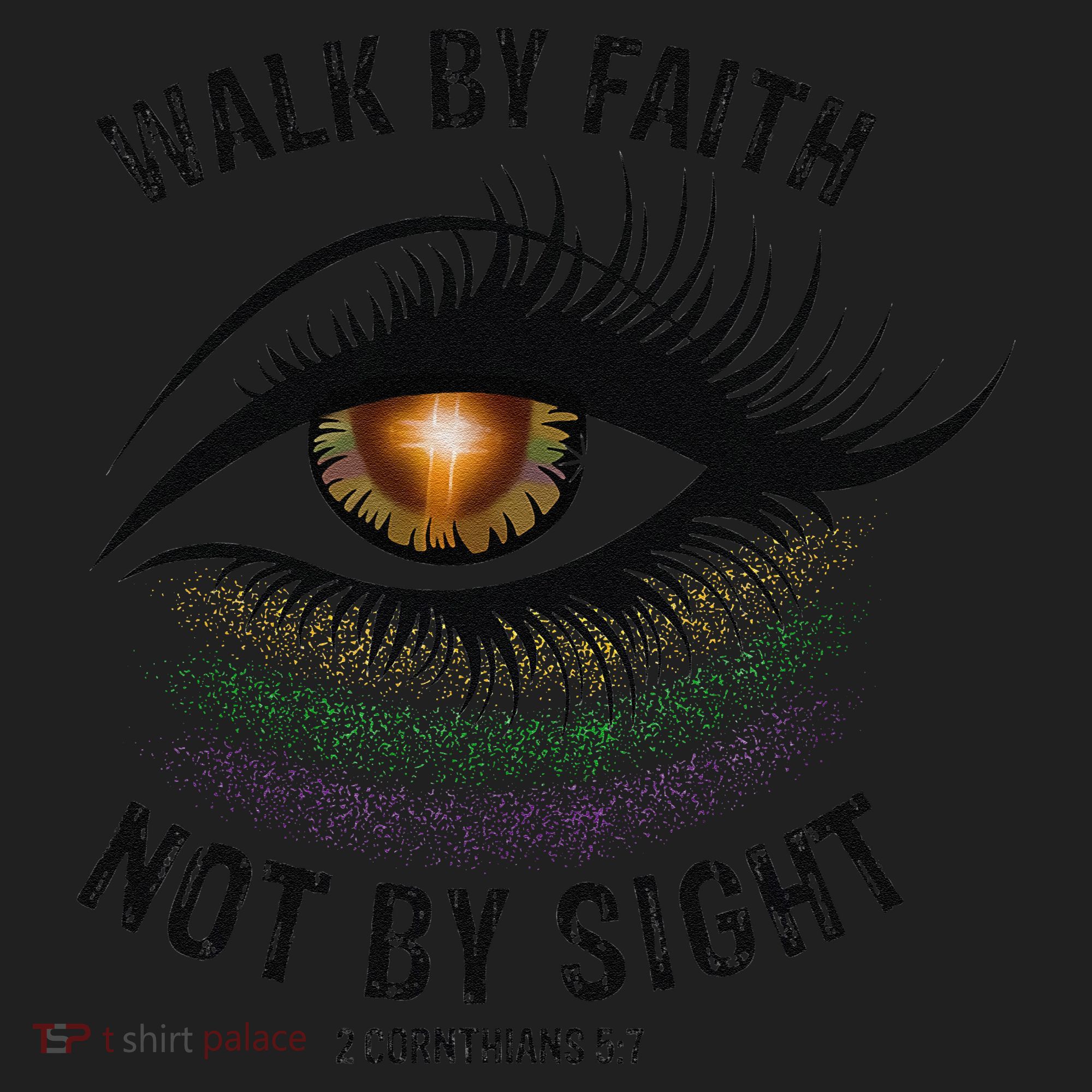 Jesus Walk By Faith Not By Sight Angel Eye Beanie