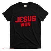 Jesus Won Christ Jesus Christian T-Shirt thumb 0