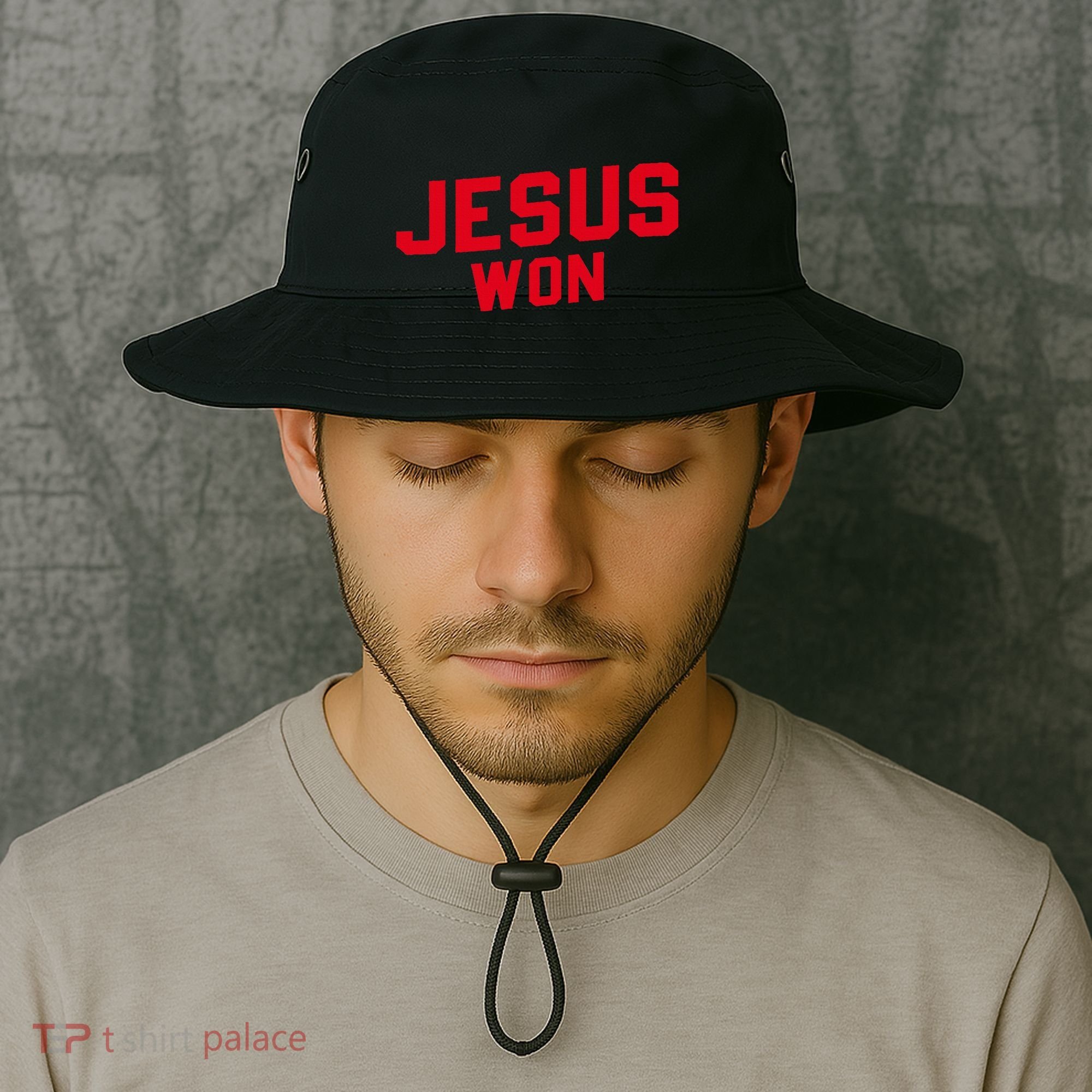 Jesus Won Christ Jesus Christian Bucket Hat
