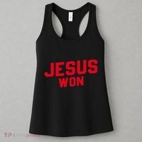Jesus Won Christ Jesus Christian Women's Tank Top thumb 3