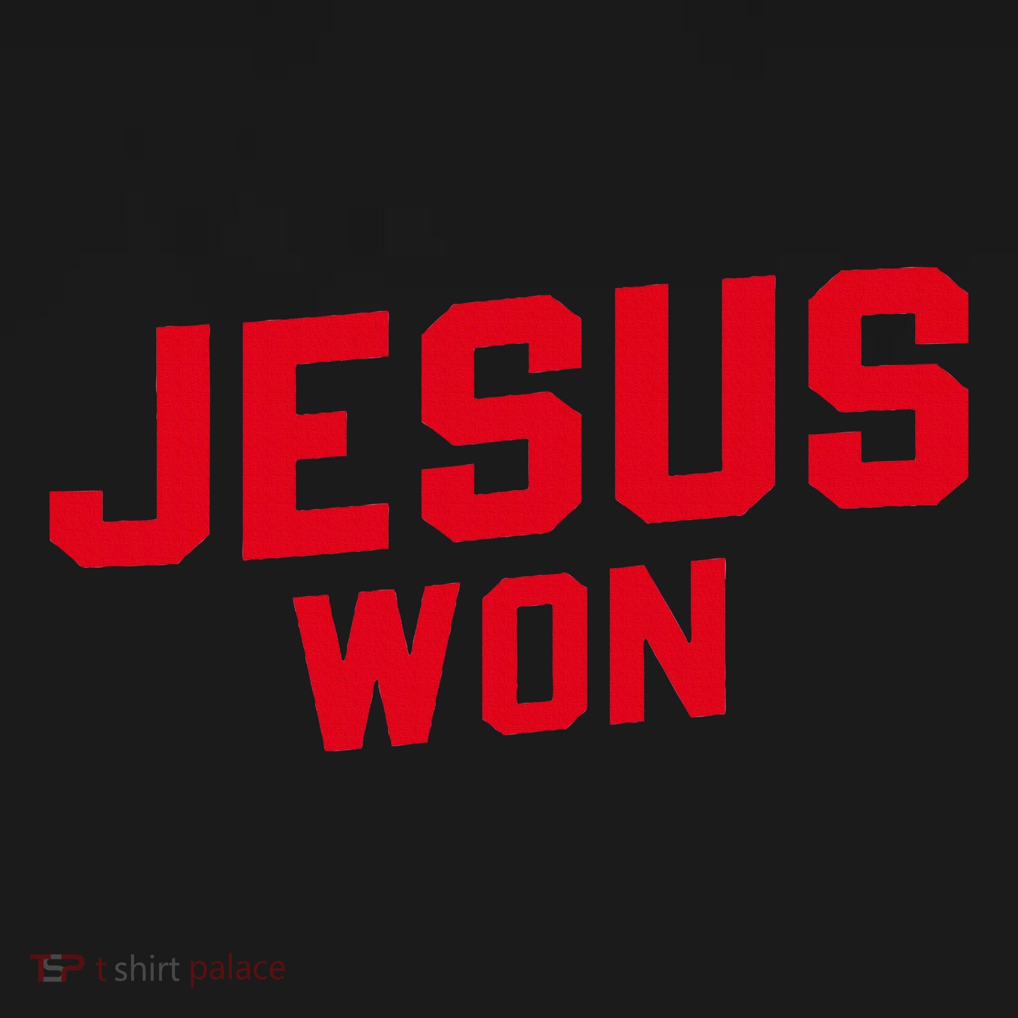 Jesus Won Christ Jesus Christian Women's Tank Top