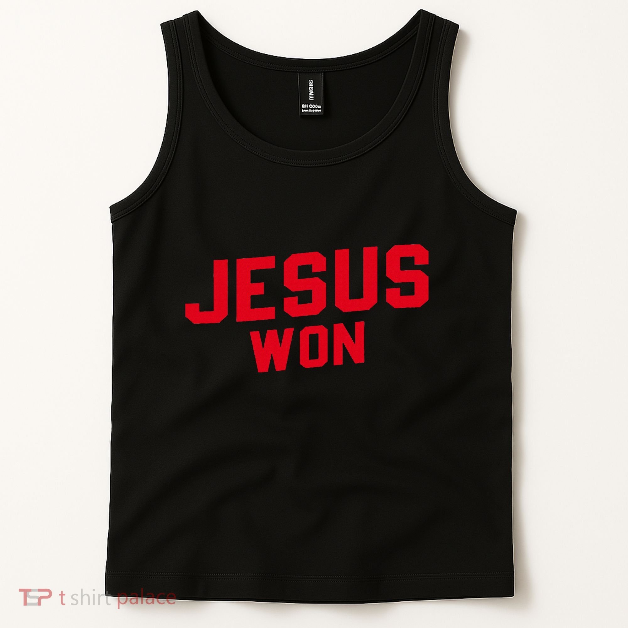 Jesus Won Christ Jesus Christian Tank Top