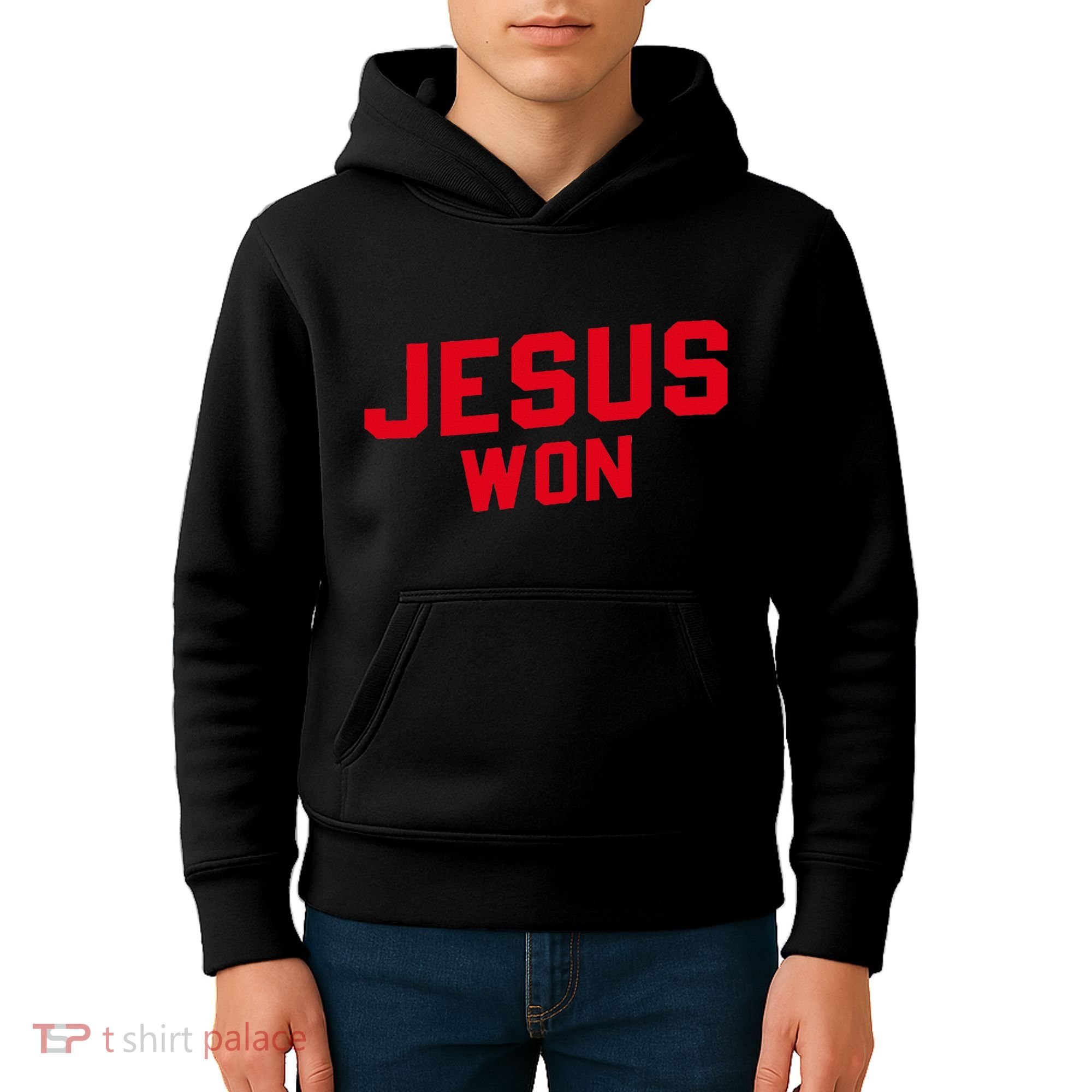 Jesus Won Christ Jesus Christian Kids Hoodie