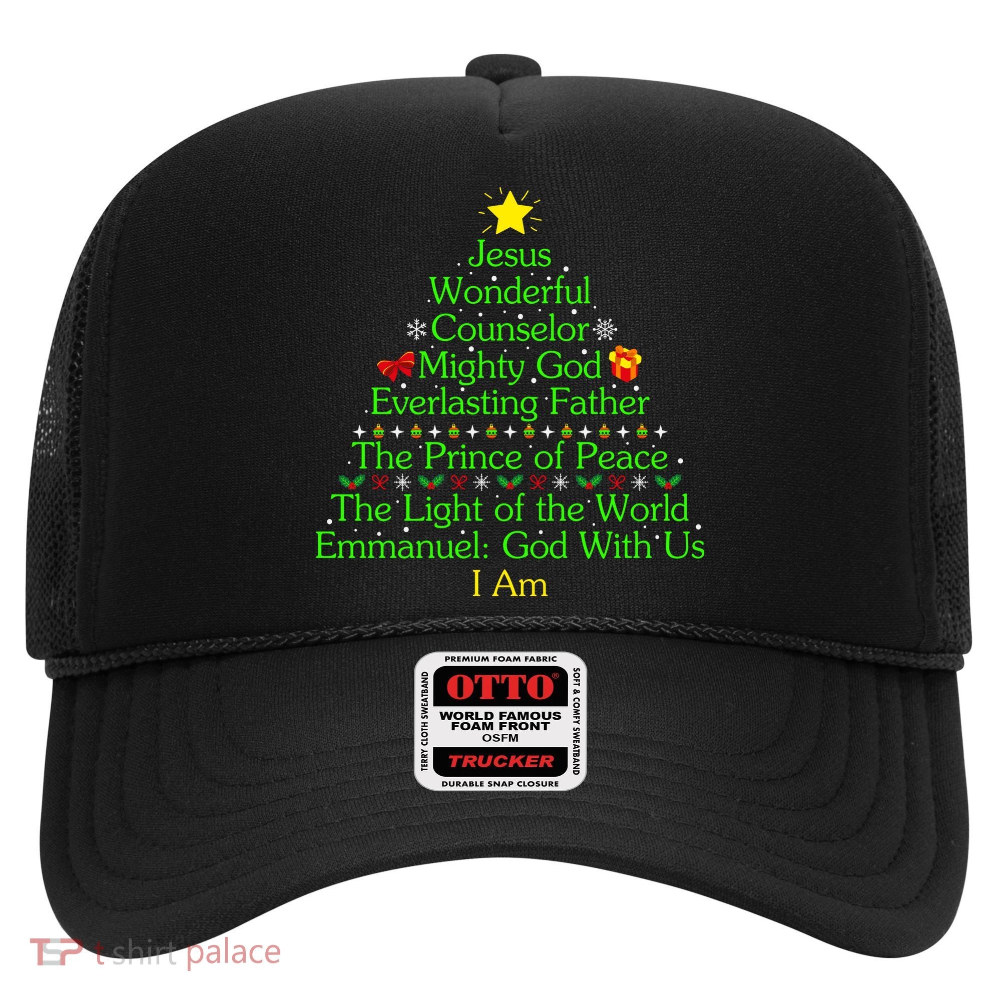 Jesus Wonderful Counselor Bible Verse Jesus Christmas Tree Jesus Star Hat
