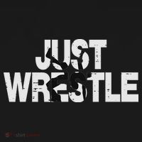 Just Wrestle Funny Wrestling Wrestler Women Sweatshirt thumb 3