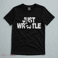 Just Wrestle Funny Wrestling Wrestler Women T-Shirt thumb 5