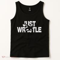 Just Wrestle Funny Wrestling Wrestler Women Tank Top thumb 2