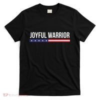 Joyful Warrior Funny Retro Inspired Quote Saying Gifts T-Shirt thumb 0