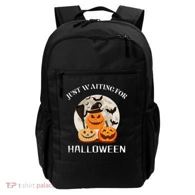 Just Waiting For Halloween Pumpkins Backpack