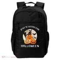 Just Waiting For Halloween Pumpkins Backpack thumb 0