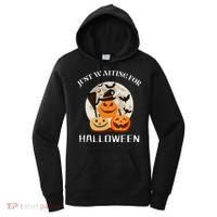Just Waiting For Halloween Pumpkins Women's Hoodie thumb 0