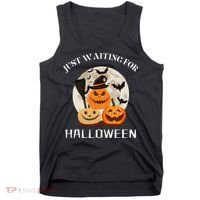 Just Waiting For Halloween Pumpkins Tank Top thumb 0