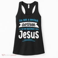 Jesus Women Fun Christian Bible Faith Jesus Women's Tank Top thumb 0