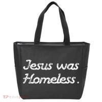 Jesus Was Homeless Tote Bag thumb 0