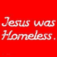 Jesus Was Homeless Santa Hat thumb 1